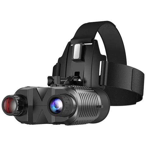 Binocolo Digitale Per Visione Notturna Montato Su Casco Con Video 4k E Illuminatore Ir, Compatibile Con Huawei, Samsung, Apple, Garmin - Foto 5