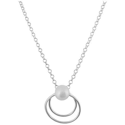 Girocollo In Argento Sterling 925 ""orbiting"" - Foto 3