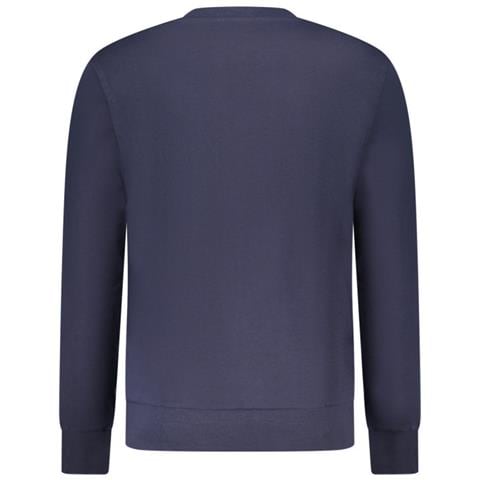 FELPA BLU CON ZIP PER UOMO - Colore: Blu, Taglia: 2XL - Foto 2