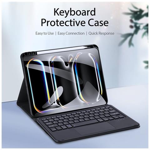 Custodia con Tastiera per Apple iPad Pro 11 - Pelle - Foto 2