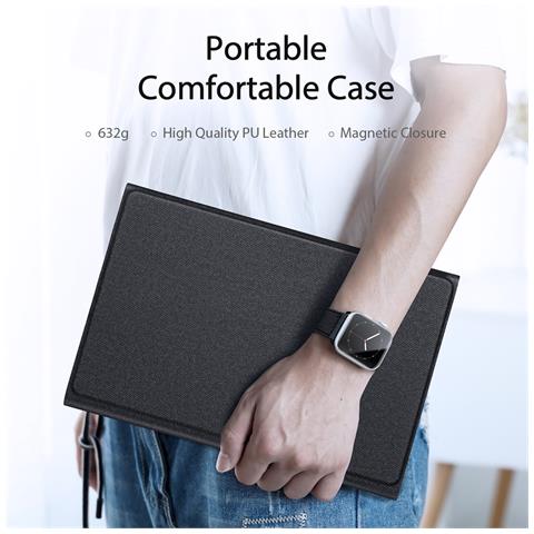 Custodia con Tastiera per Apple iPad Pro 11 - Pelle - Foto 4