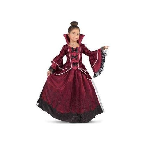 Costume della Regina dei Vampiri Abito e Sottogonna Taglia 10-12 e - Foto 1