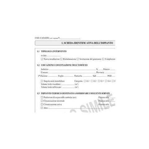 libretto impianto climatizzazione 297x210mm 48pag e2621 edipro - Foto 1