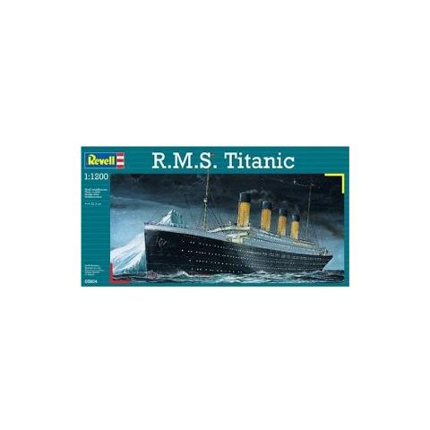Kit 1:1200 Nave da Crociera R. M. S. Titanic RE5804 - Foto 1
