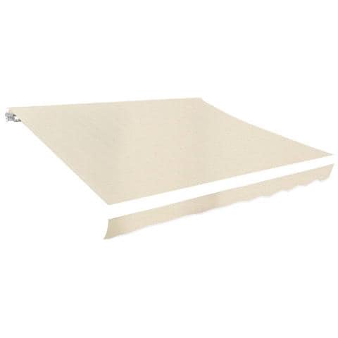Tenda Parasole in Tela Crema 3 x 2,5 m (Telaio non Incluso)  - Foto 1