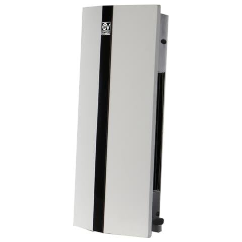 CALDOFAST T Termoventilatore Trasferibile da Parete / Portatile Potenza 2000 W con Timer - Argento - Foto 2