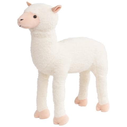 Alpaca in Peluche in Piedi Bianco XXL - Foto 1