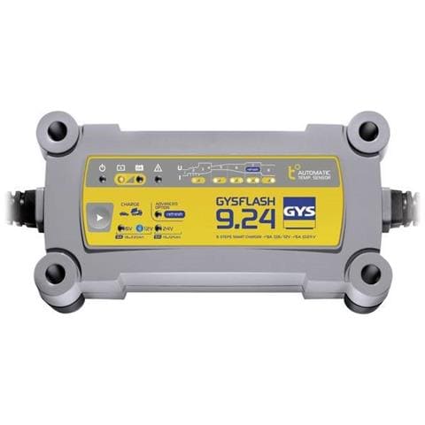 Flash 9.24 Caricatore Automatico 6 V, 12 V, 24 V 9 A 9 A 6 A - Foto 1