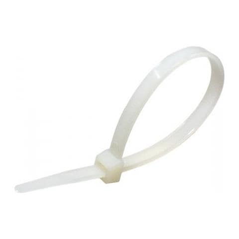 Fascette Bianche In Nylon 2,5x100 100pz - Foto 2