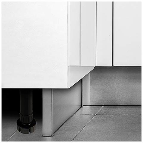 2032317 Piedino Regolabile Per Cucina O Bagno Con Accessori, Nero, H 150 Mm, Set Di 4 Pezzi - Foto 5