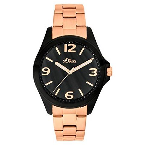 S. Oliver - Orologio Da Donna, Al Quarzo, Analogico, In Acciaio Inox So-3683-mq - Foto 1