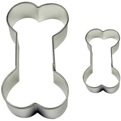 Bone Cookie Cutters And Cake Piccole E Grandi Dimensioni Set Di 2 - Foto 1