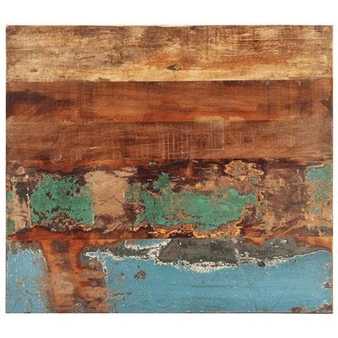 Piano Tavolo Rettangolare 60x70 Cm 25-27 Mm Legno Di Recupero - Foto 1