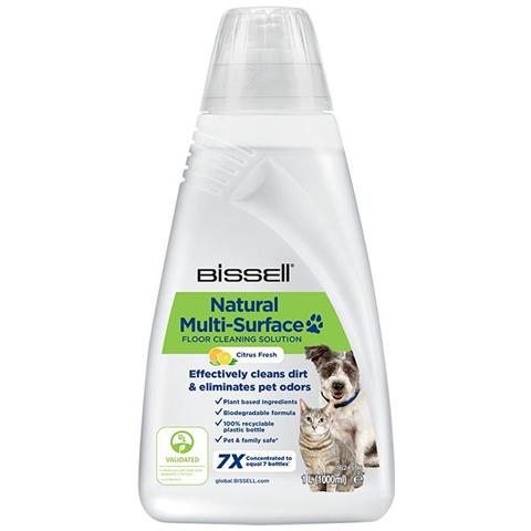 Natural Multi-surface Pet Floor Cleaning Solution Per Macchine Crosswave, Spinwave, Spinwave Robot E Hydrowave, 2000 Ml - Foto 1