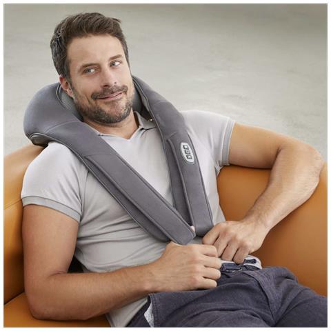 Massaggiatore Cervicale Shiatsu NM 885 Grigio - Foto 2