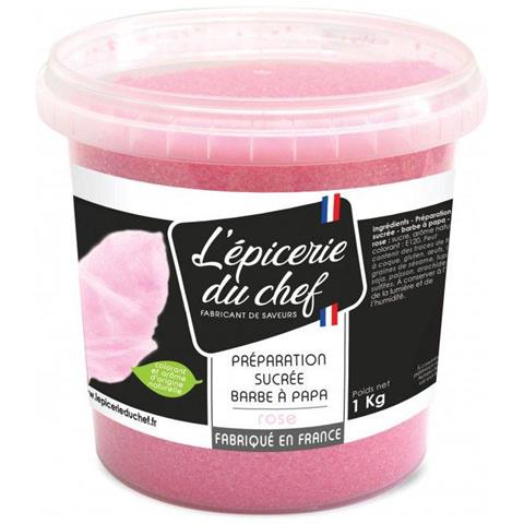 Preparazione Dolce Per Zucchero Filato 1 Kg - Rosa - Foto 1
