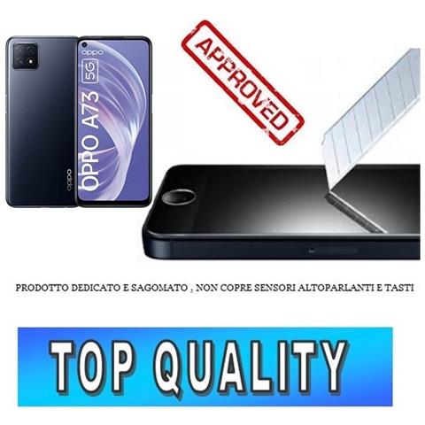 Tempered Glass Screen Protector Pellicola Vetro Temprato Per Oppo A73 - Foto 1
