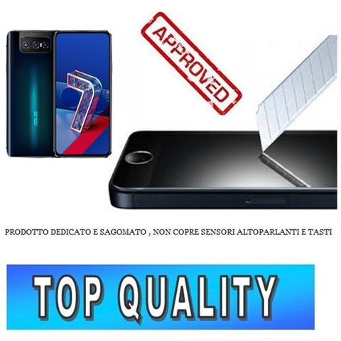 Tempered Glass Screen Protector Pellicola Vetro Temprato Asus Zenfone 7 Pro Zs671ks - Foto 1
