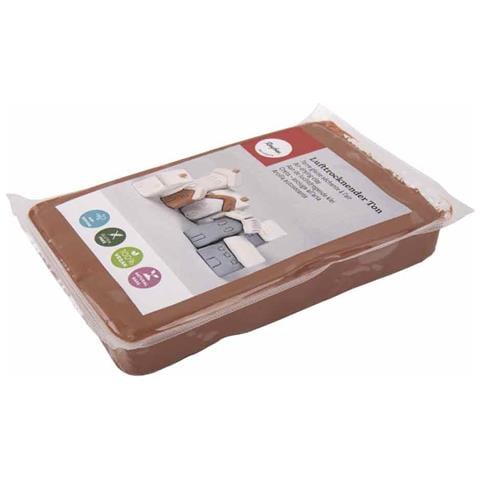 Argilla Marrone Scuro 1kg Essiccazione Nell'aria - Foto 1