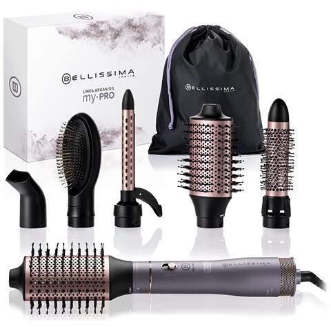 Bellissima Spazzola Ad Aria My Pro Ioni 6 In 1 Ceramic E Argan Oil 1000w - Foto 3