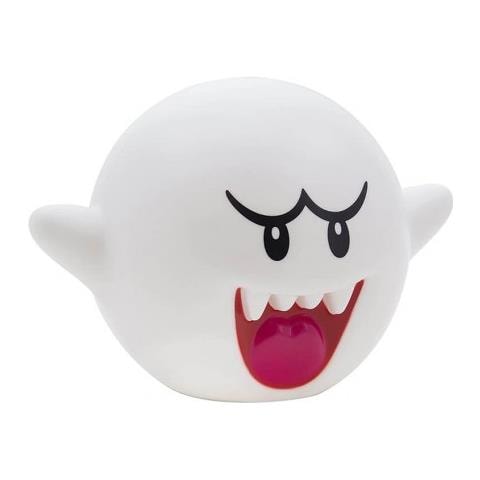 Super Mario Boo Light With Sound - Lampada Boo Con Suono - Paladone - Foto 1