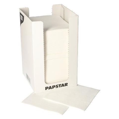 87361 tovagliolo di carta Carta velina Bianco 100 pz - Foto 1