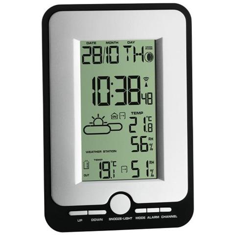 Tfa-dostmann Multy Nero, Argento Lcd Batteria - Foto 1