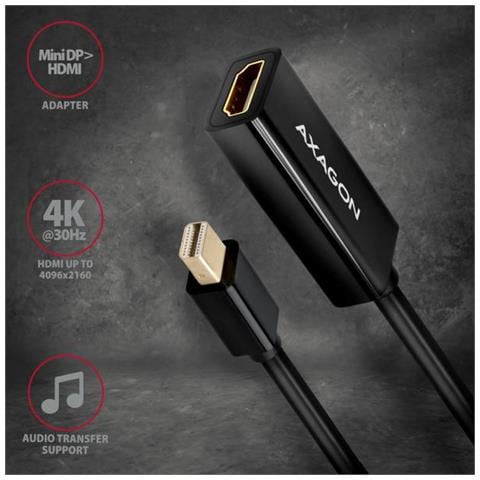 Rvdm-hi14n Cavo E Adattatore Video 0,15 M Mini Displayport Hdmi Nero - Foto 3