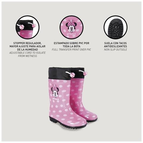 Stivali Da Pioggia Per Bambini Rosa 29 - Foto 2