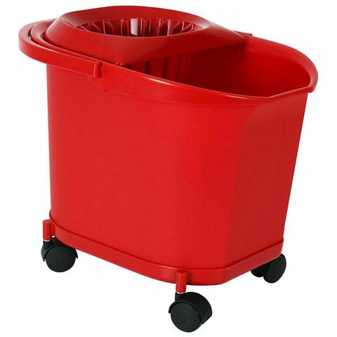 Secchio Per Pavimenti 16 L Rosso (6 Unità) - Foto 2