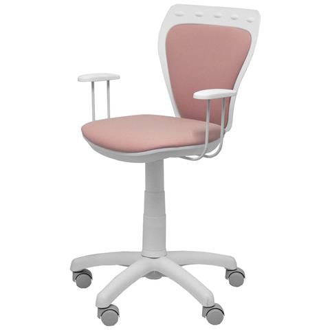 Sedia Da Ufficio Salinas Le710rf Rosa - Foto 3