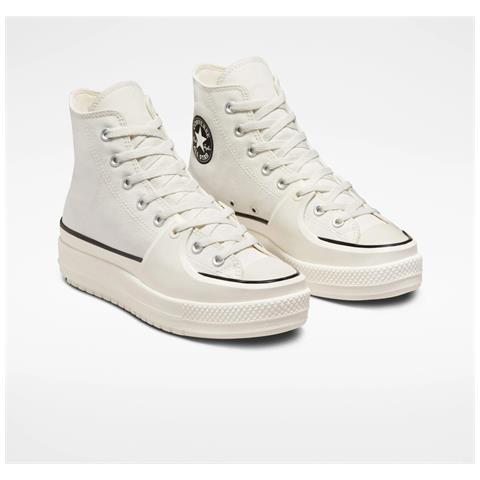 Chuck Taylor All Star Construct A02832c, Unisex, Bianca, 40.5 - Foto 6