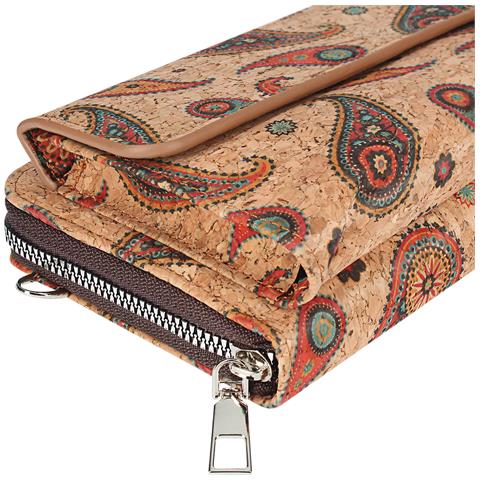 Pochette In Sughero, Collezione Ecocork Chiusura A Zip E Magnetica - Foto 1