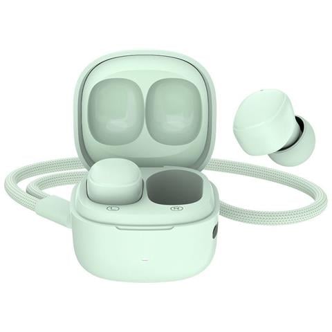 Auricolare Bluetooth 5.3 Tws A19 Mini Stereo In-ear Green Per Smartphone - Foto 1