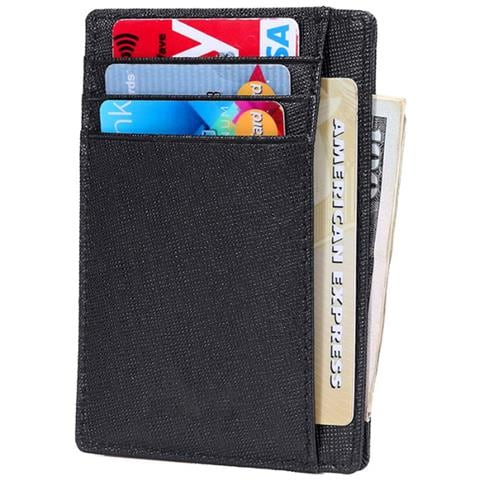 Portafoglio Da Uomo Antifurto Porta Carte Rfid In Vera Pelle - Foto 1