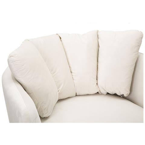 Poltrona Kiev Crema Cm 88x77x74 - Foto 5