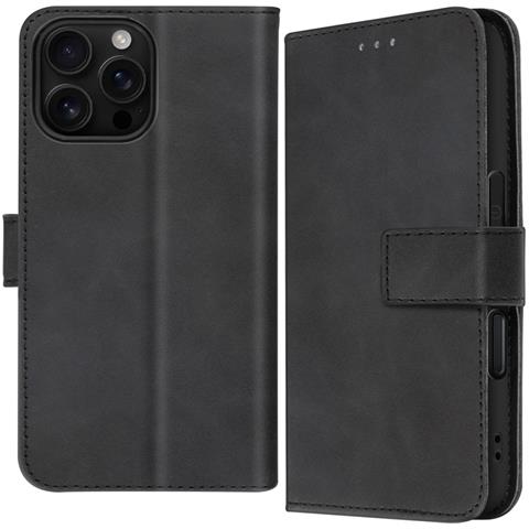 Custodia Per Iphone 16 Pro Max Copertina Portacarte Supporto Video - Foto 5