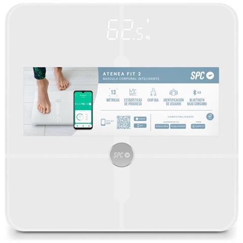 6502B bilance pesapersone Quadrato Bianco Bilancia pesapersone elettronica - Foto 3