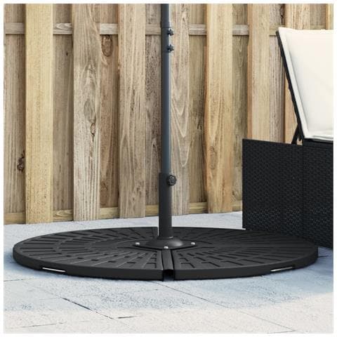 Peso Base Ombrellone Maniglia Ombrelloni Supporto A Croce 14 Kg - Foto 1