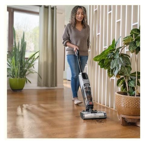 Aspirapolvere e Lavapavimenti CrossWave® OmniForce con Serbatoio 660 ML Autonomia 30 min Colore Grigio Nero e Detergente da 236 ML - Foto 9