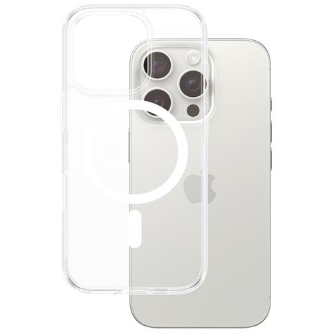 PG HardC White MagS iPhone 16Pro 6.3Inch custodia per cellulare Cover Trasparente - Foto 1