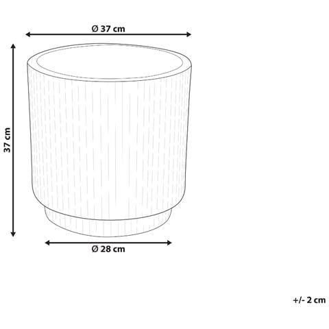 Vaso Per Piante Daria 37 Cm Tortora - Foto 6