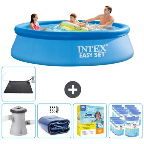 Piscina Fuori Terra - In Giro - 305x305x76 Cm - Blu - Include Accessori Coordinati Cb25 - Foto 1