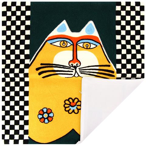 Set Di 2 Copricuscini 45x45 Cm Ricamati Art Mystiel - Foto 5