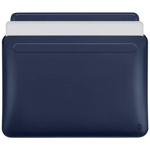 Custodia Ultra Sottile Per Laptop Macbook Pro 16"" Chiusura Magnetica Skin Pro Ii, Blu - Foto 1