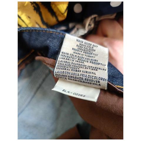 Pantaloni Da Donna Comodi Jeans Denim Blu Navy 30 - Foto 2