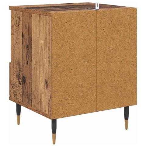 Armadio da Notte 2 pcs Legno vecchio 40 x 35 x 50 cm - Foto 9