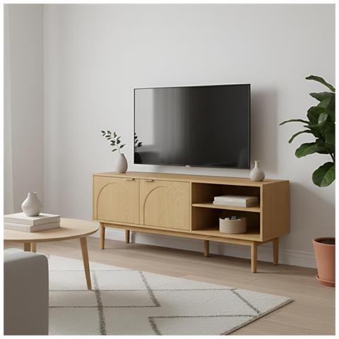 Mobile Tv In Rovere Scandinavo Nolan - Foto 1