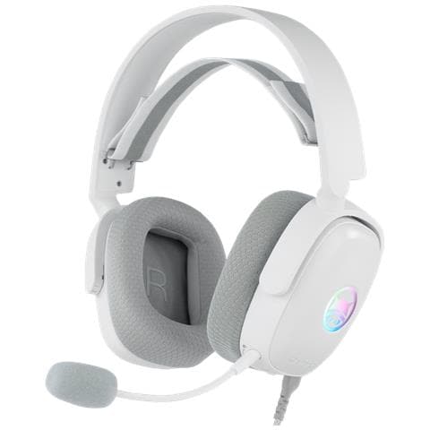 HS71 Auricolare Cablato A Padiglione Gaming USB tipo-C Bianco - Foto 1