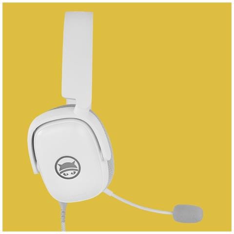 HS71 Auricolare Cablato A Padiglione Gaming USB tipo-C Bianco - Foto 5